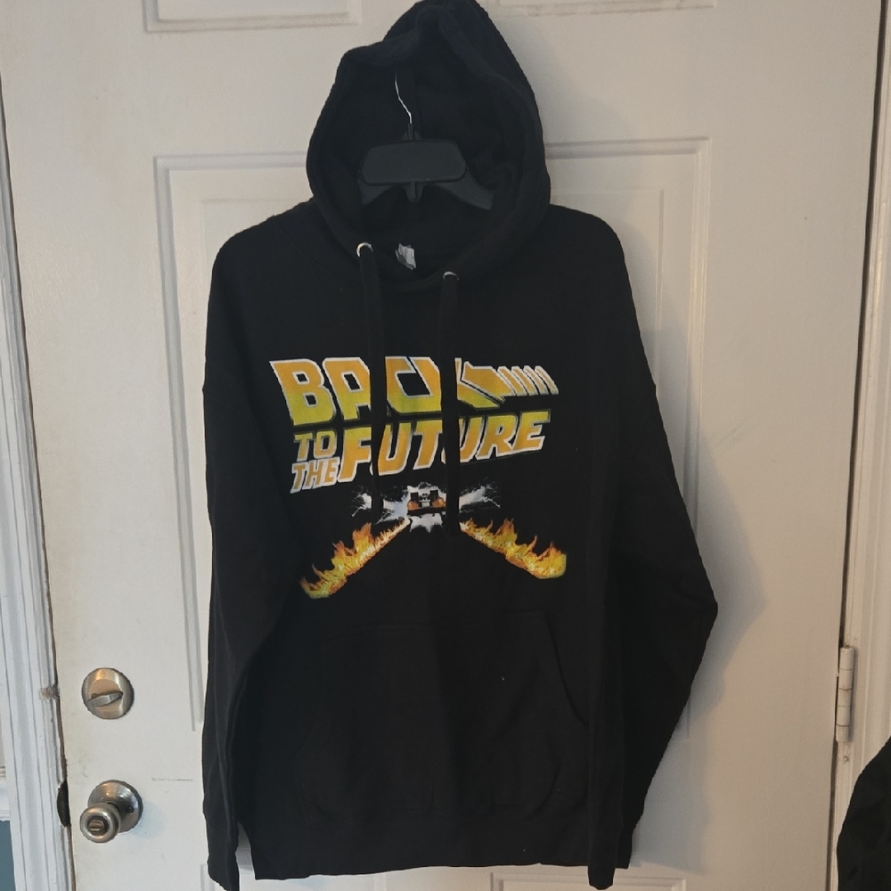 Back to the Future Crewneck Sweatshirt - Black
